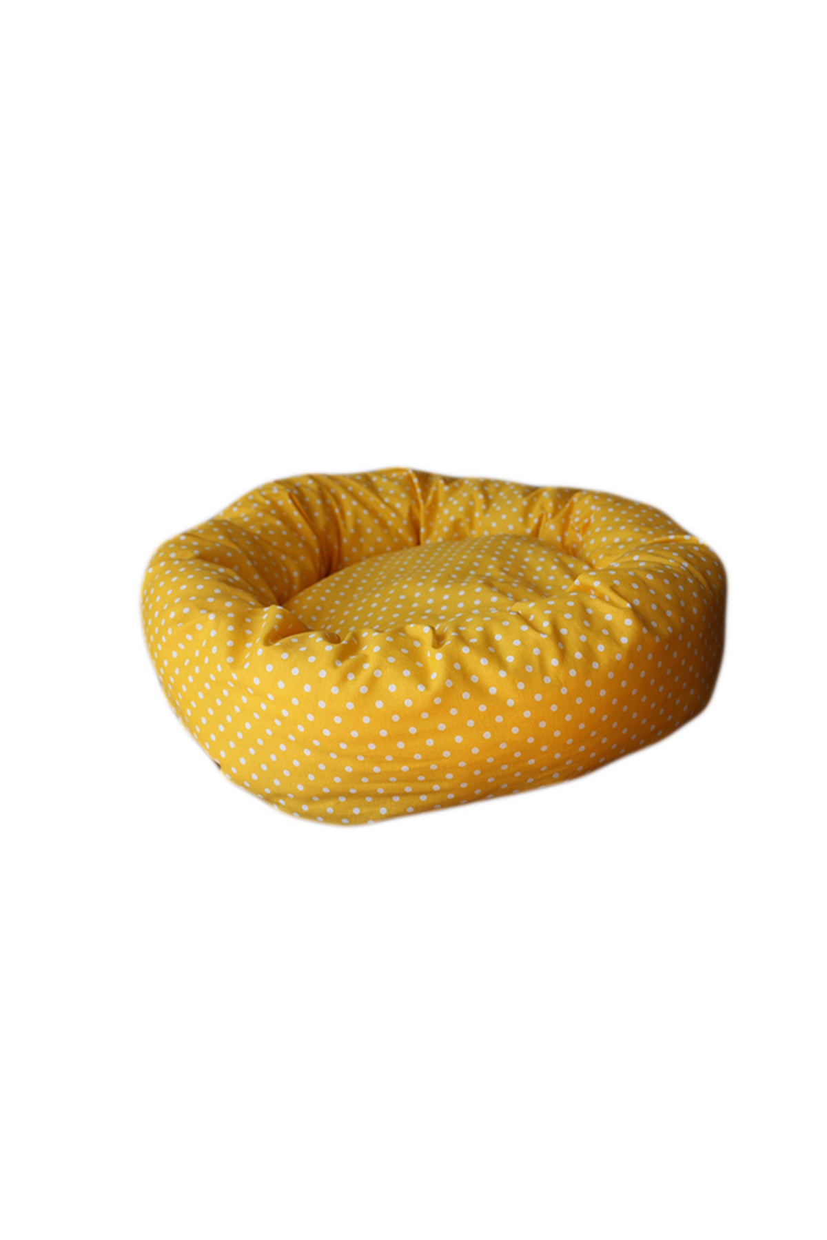 Flauschiges Gelbes Haustierbett (46x13x6 cm) für maximalen Komfort und Stil